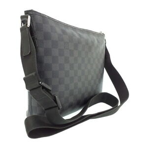 Louis Vuitton Black Bag Shoulder Mick Damier Graphite